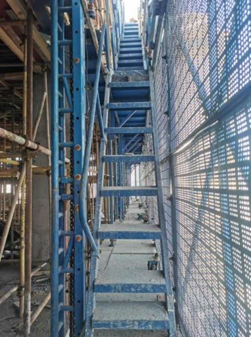 Interior stair access